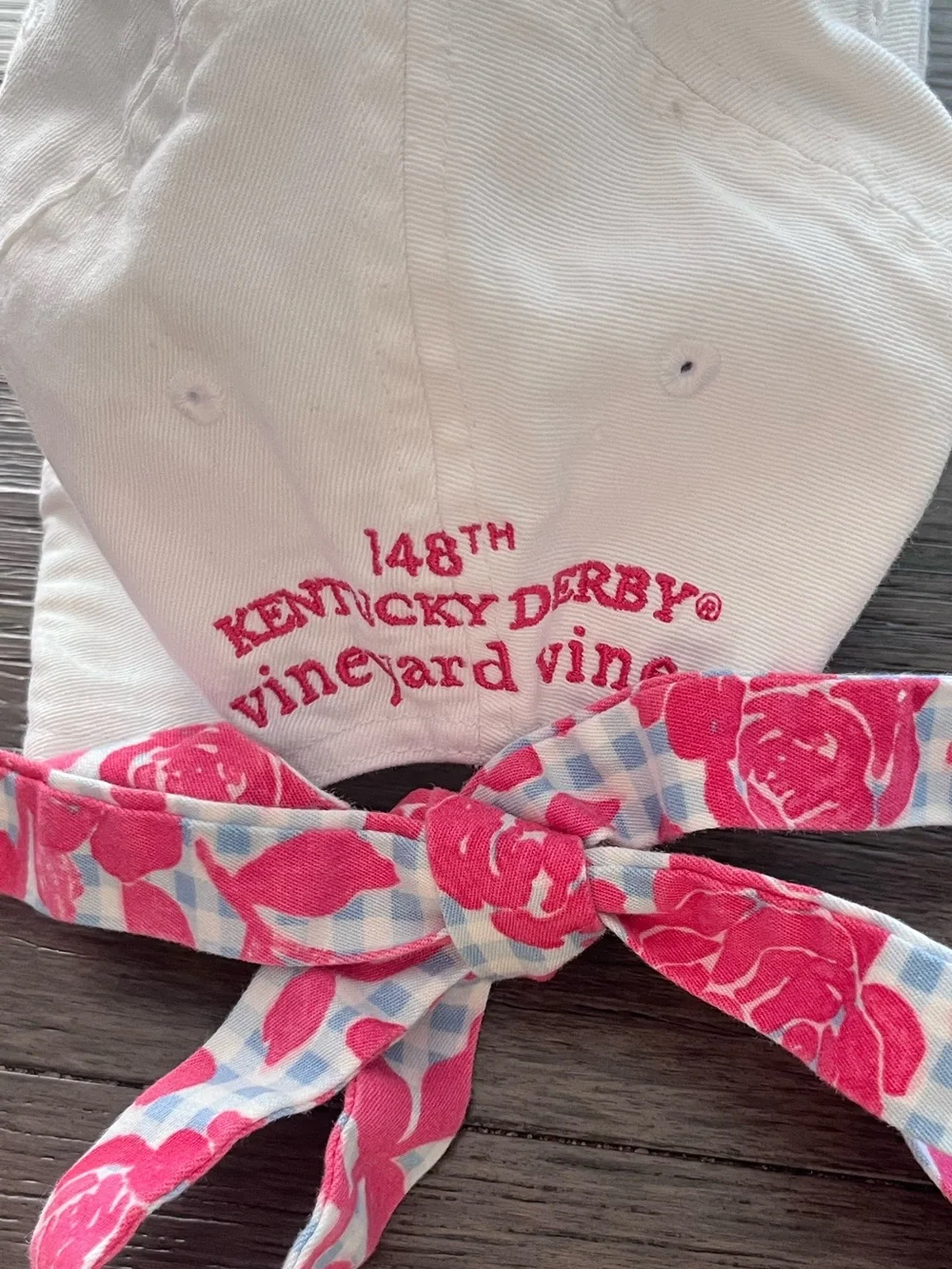 Vineyard Vines 148th Kentucky Derby Bow Hat 🐳💕